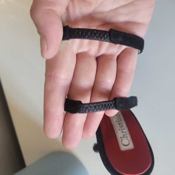 Christian LaCroix Vintage Slingback Heels, GUC, Size 38 - Picture 8 of 9